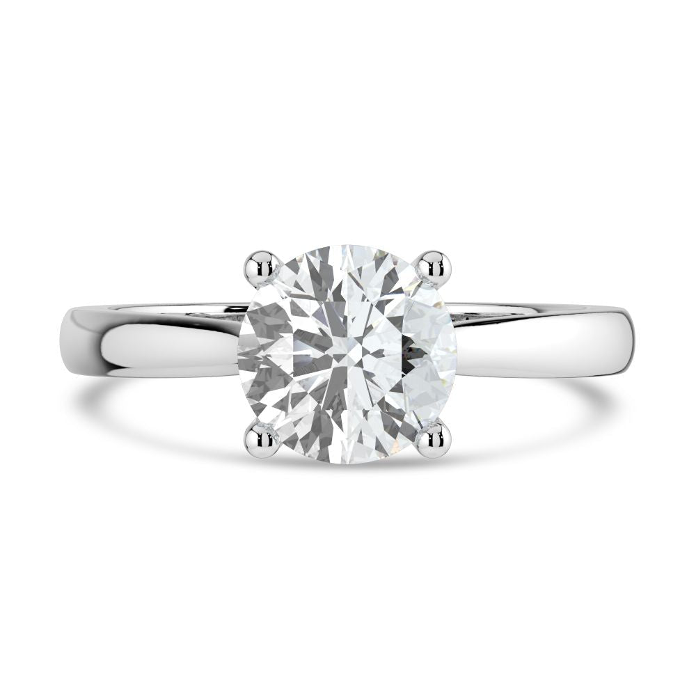 Platinum 1.25ct Solitaire Lab Grown Diamond RingLRN2000