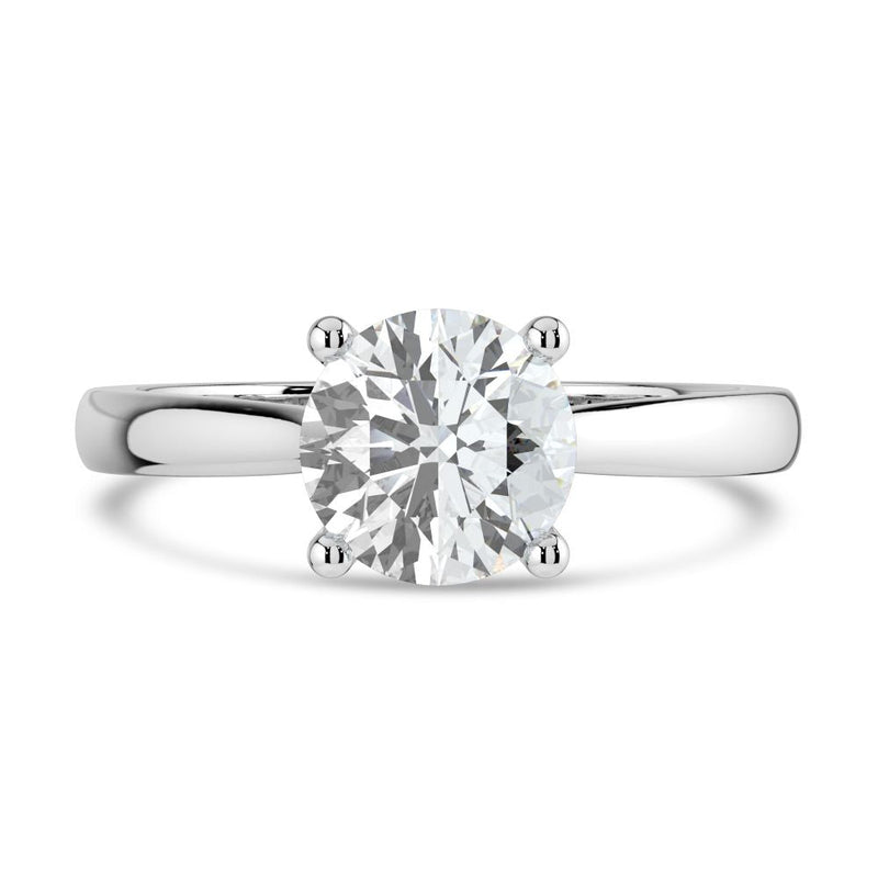 Platinum 1.25ct Solitaire Lab Grown Diamond RingLRN2000