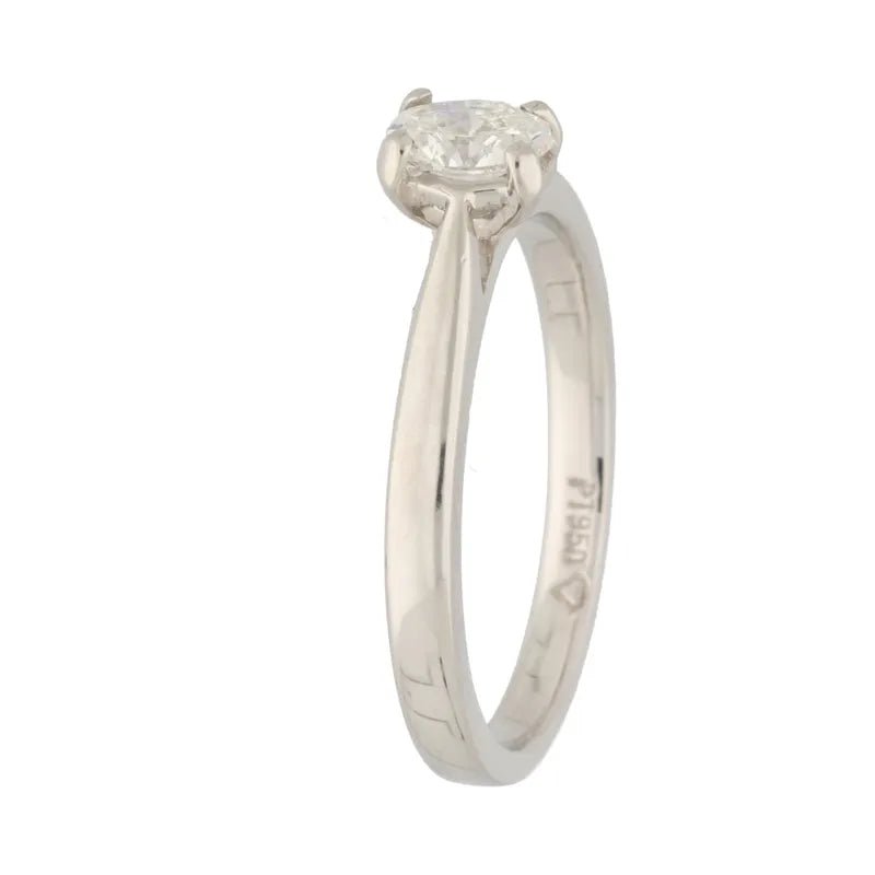 Platinum Diamond Single Ring1117