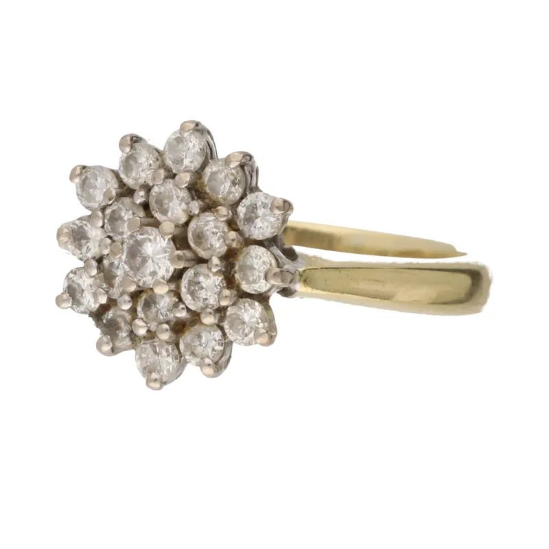 Pre - Owned 18ct Yellow Gold Diamond Ring Approx 0.53ct2026W31-19-6