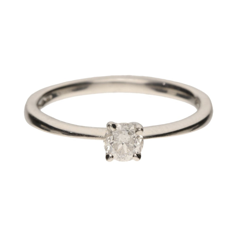 Pre - Owned Platinum 4 Claw Diamond Solitaire Ring