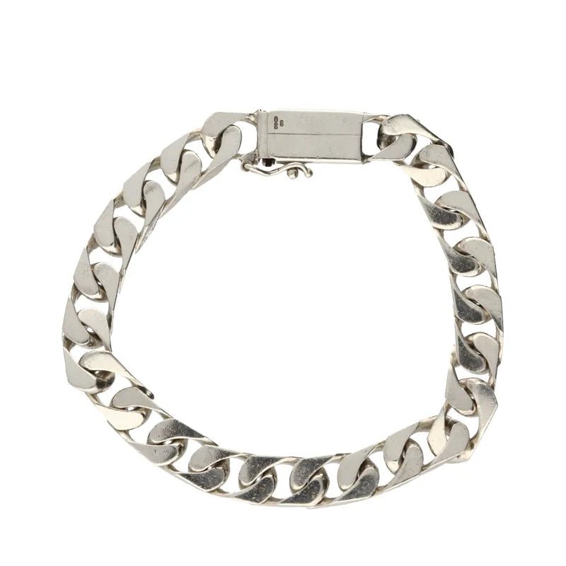 Pre - Owned Sterling Silver Fancy Link Bracelet 19cm2026W31-16-16
