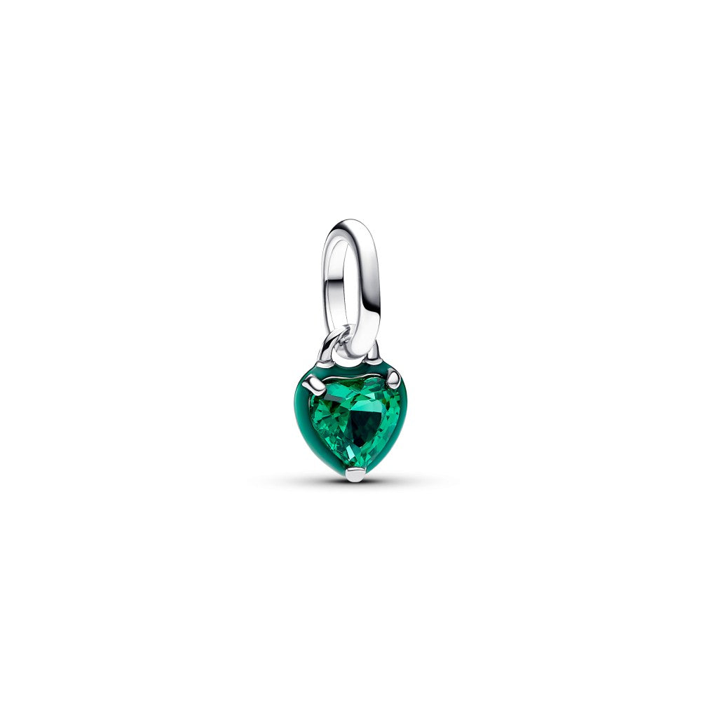 PANDORA ME Green Chakra Heart Mini Dangle Charm 793042C03