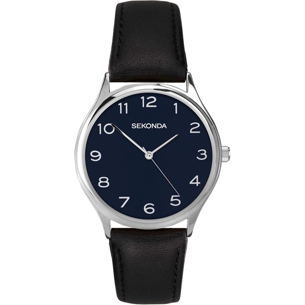 Sekonda Mens Classic Dark Blue Dial Bracelet Watch 1852.27