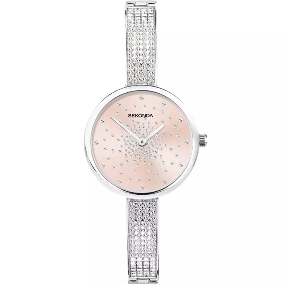 Sekonda Celeste Starlet Ladies Pink Watch 40596