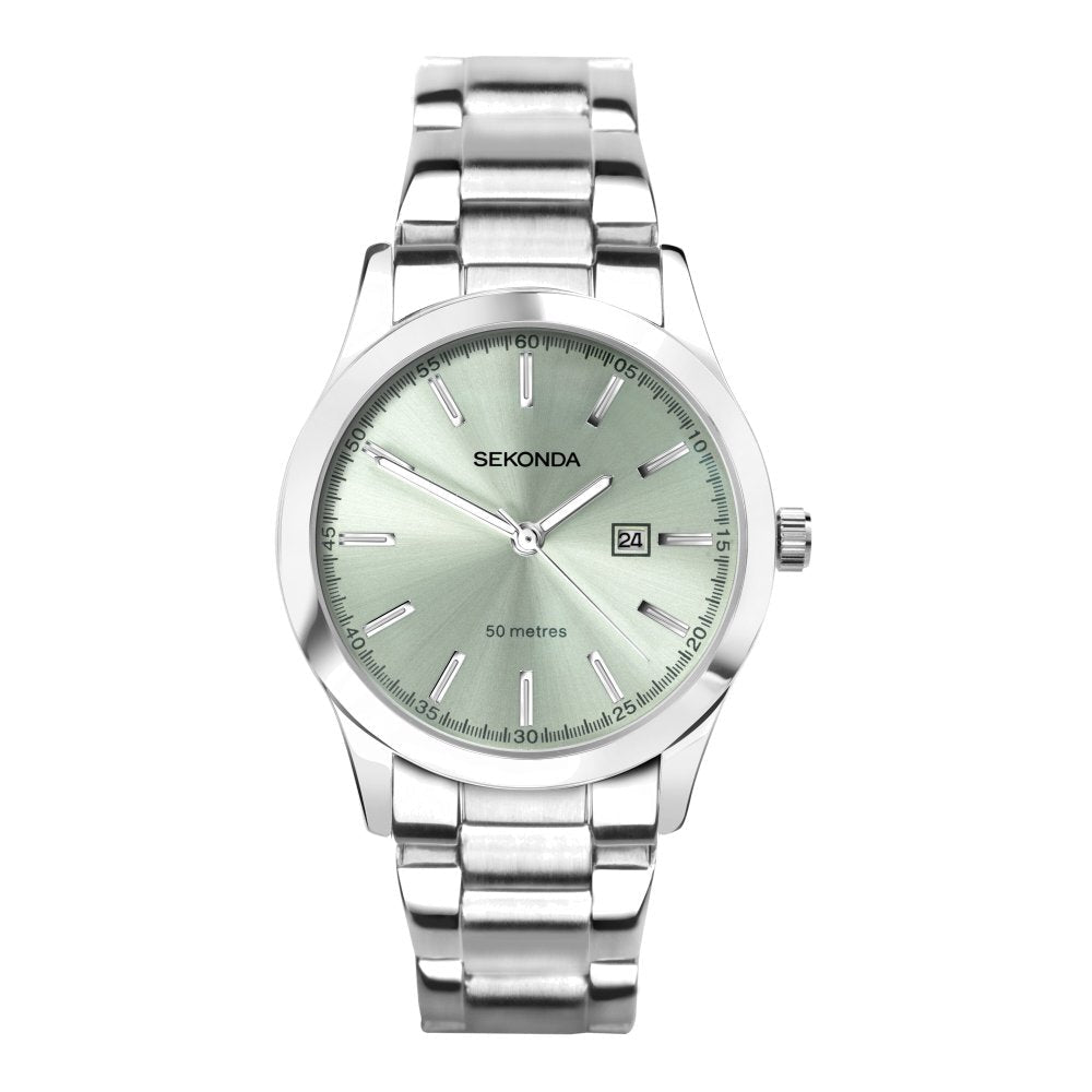 Sekonda Ladies Taylor Pale Green Dial Watch 40397.2740397.27