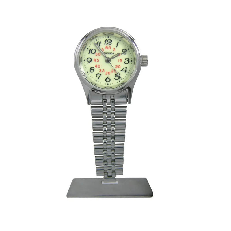 Sekonda Ladies White Dial Fob Watch 4218.27