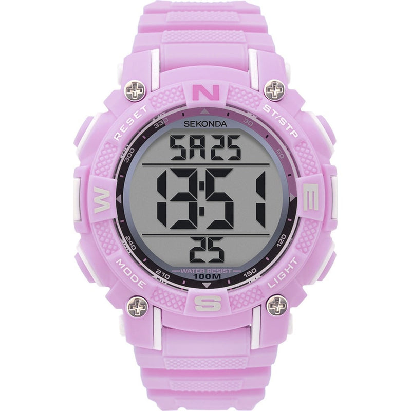 Sekonda Mens Pink Digital Watch 1763.27