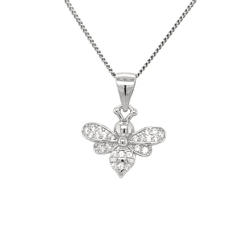 Sugar Sugar Silver Bee Pendant