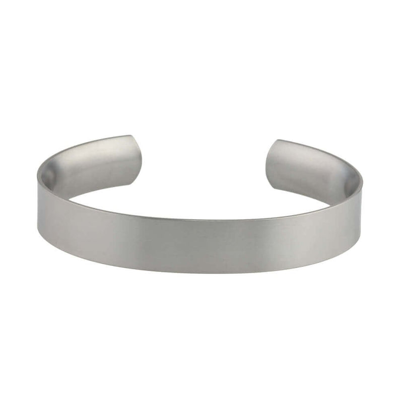 Titanium 12mm Wide Court/Flat Shaped Torc Bangle243341