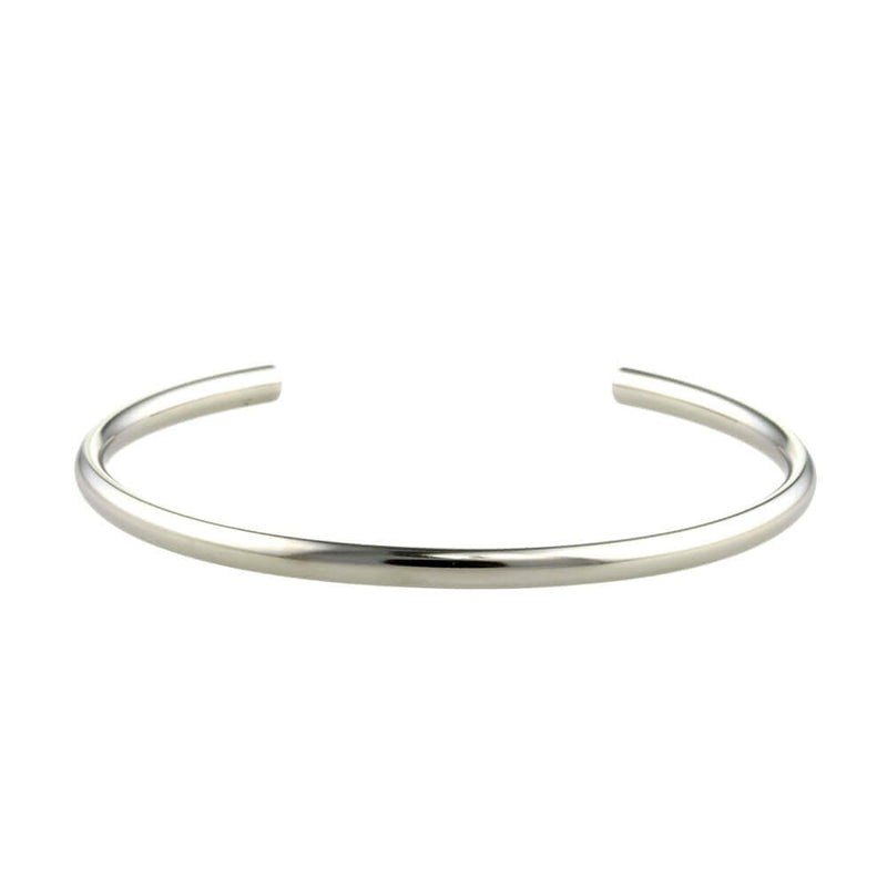 Titanium 4mm Wide Court Shaped Torc Bangle242995