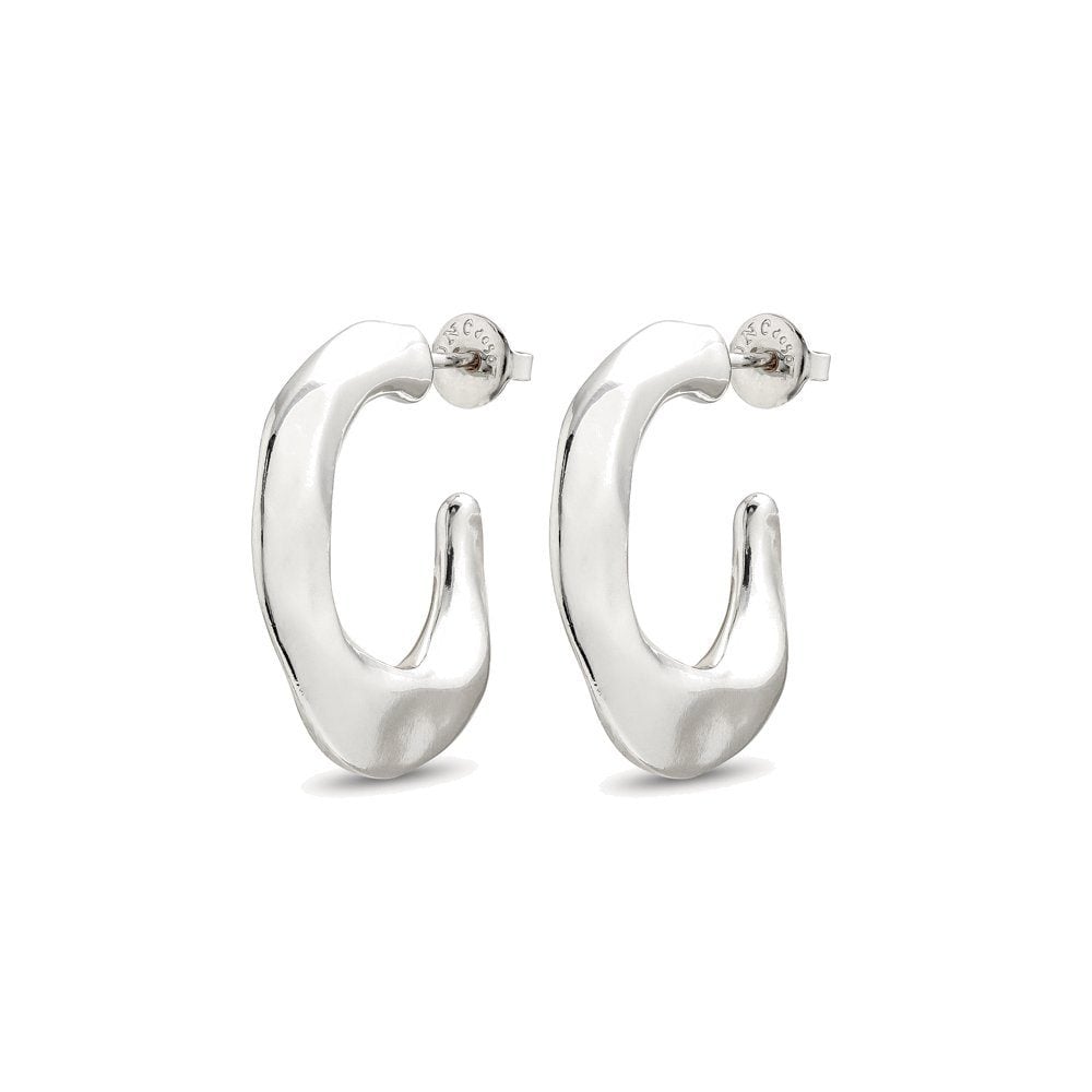 UNOde50 Nimbo Silver Drop Earrings PEN0793MTL0000U