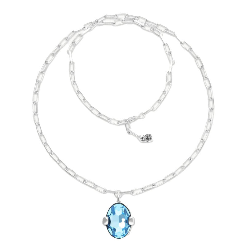 UNOde50 Ser Deslumbrante Blue Necklace COL2031AZUMTL0UCOL2031AZUMTL0U