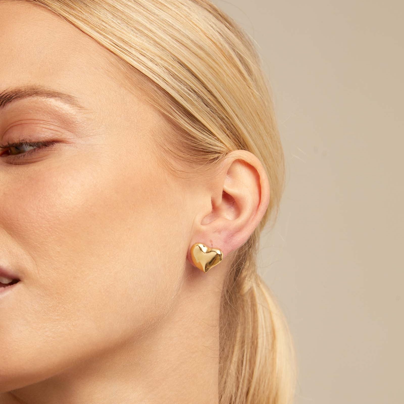 UNOde50 UNO Heart Earrings PEN0829ORO0000U