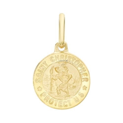 St Christopher Medal Pendant