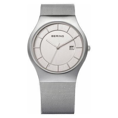 Bering Mens Classic Silver Watch 11938-000