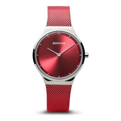 Bering Ladies' Classic Red Watch