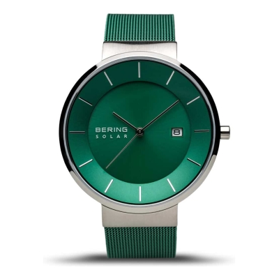 Bering Solar Green Watch