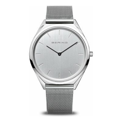 Bering Men's Ultra Slim Silver Watch