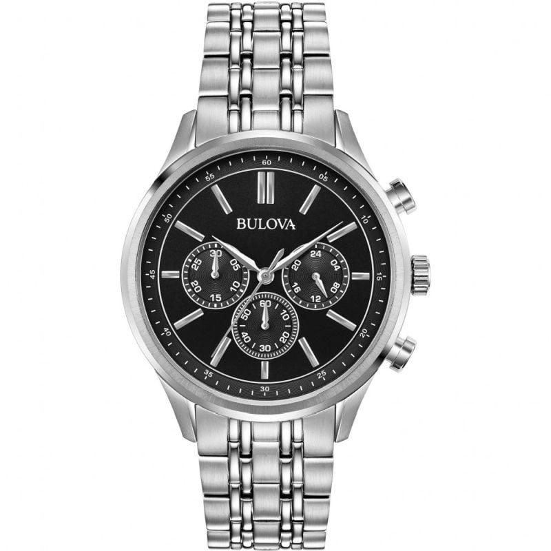 bulova chronograph watch for men