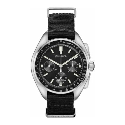 Bulova Mens Archive Lunar Pilot Special Edition Watch 96A225