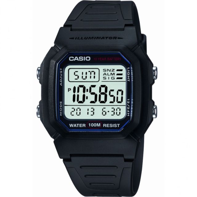 CASIO COLLECTION MEN S SPORTS ALARM WATCH W 800H 1AVES David Christopher