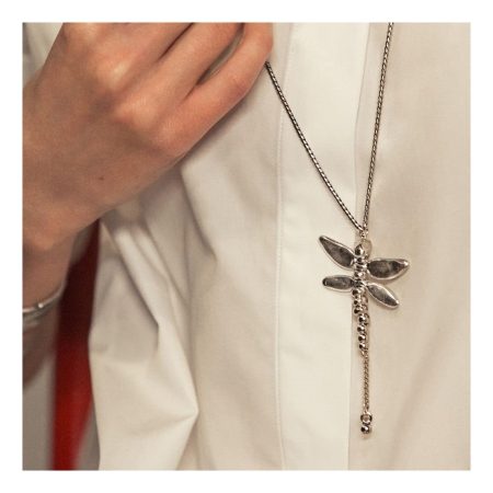 Long Dragonfly Necklace