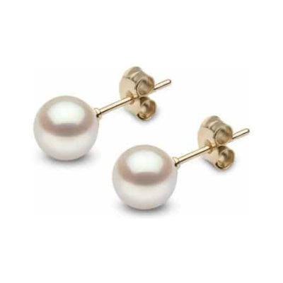 Cultured Pearl Stud Earrings