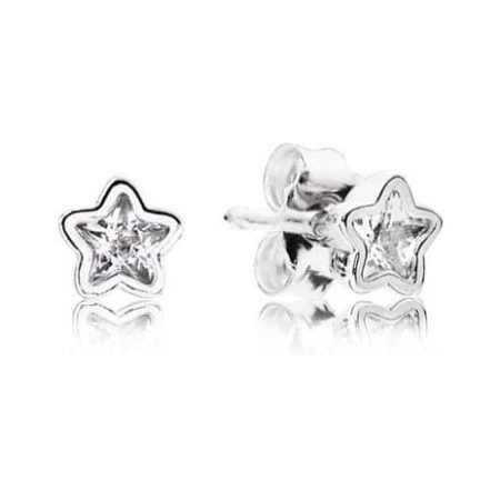 PANDORA Sparkling Star Stud Earrings