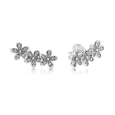 PANDORA Daisy Flower Stud Earrings