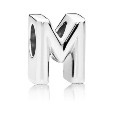 PANDORA Letter M Alphabet Charm