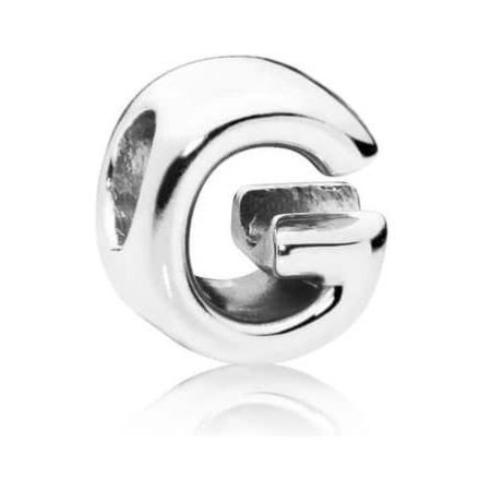 PANDORA Letter G Alphabet Charm