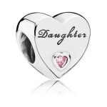 PANDORA Daughter Heart Charm