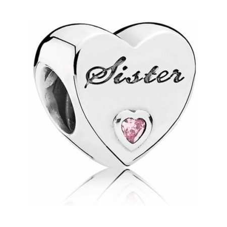 PANDORA Sister Heart Charm