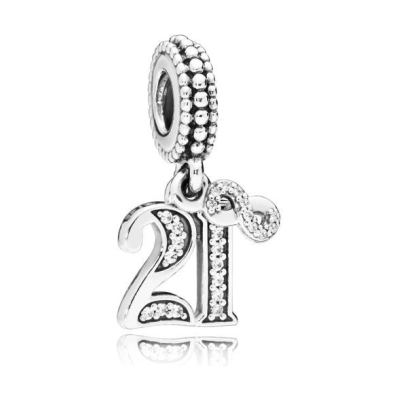 Pandora 21st Celebration Dangle Charm