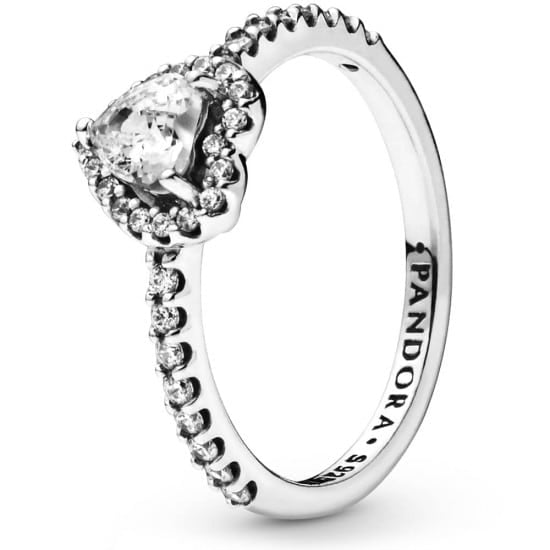 Pandora Sparkling Crown Ring for Women