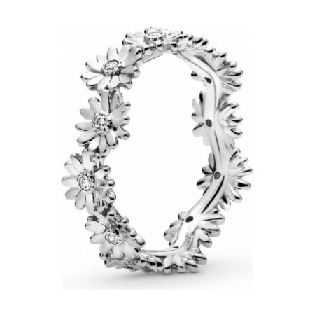 PANDORA Sparkling Daisy Flower Crown Ring