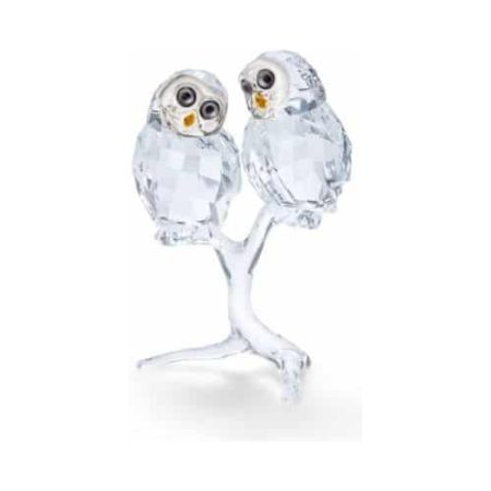 Swarovski Feathered Beauties - Owl Couple