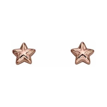 Little Star Amelia Little Rose Gold Star Earrings