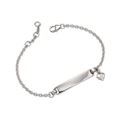 Little Star Aisha Diamond Charm ID Bracelet