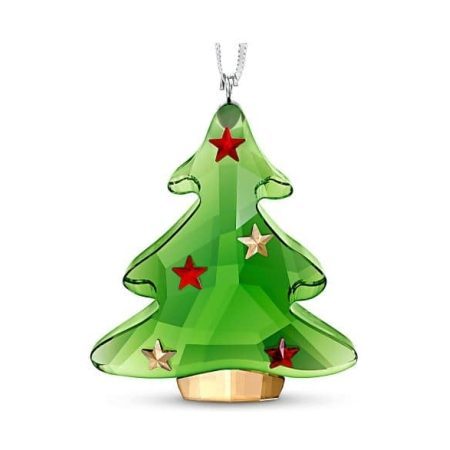 Swarovski Green Christmas Tree Ornament