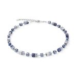 Coeur De Lion GeoCUBE® Sodalite & Haematite Blue Bracelet