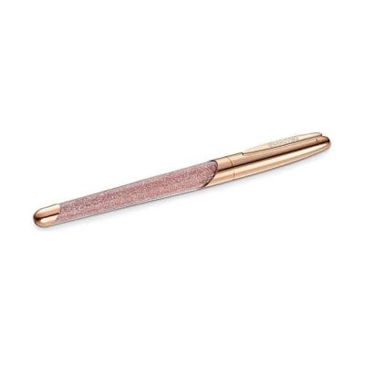 Swarovski Crystalline Nova Rollerball Pen, Pink, Rose-Gold Tone Plated