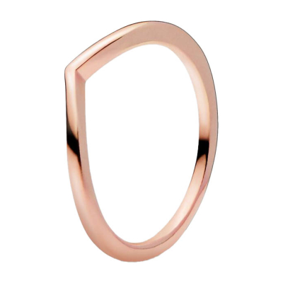PANDORA Rose Polished Wishbone Ring 186314