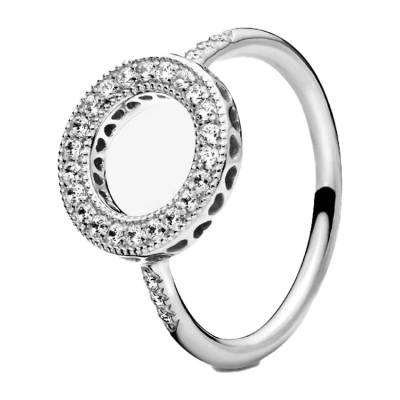 PANDORA Sparkling Halo Ring 191039CZ