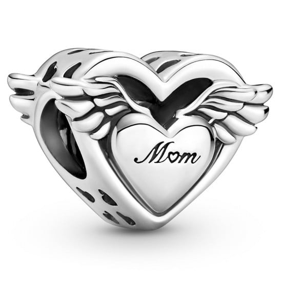 Buy New Sterling Silver Love You Mom Rose Heart Charm for Pandora Bracelet  788830C00 W/box Online in India - Etsy
