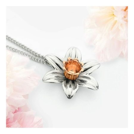 Clogau Daffodil Pendant