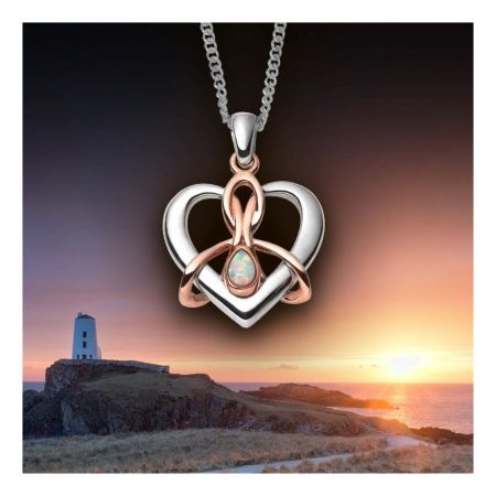 Clogau Dwynwen Opal Pendant