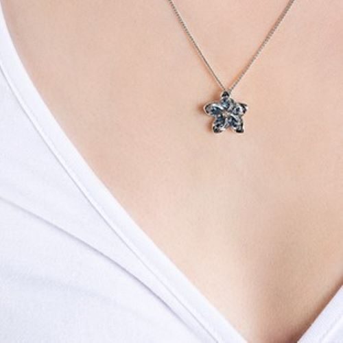 Clogau Forget Me Not Pendant 3SFMNP David Christopher