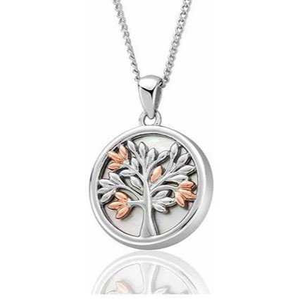 3SNTLCWP 4 Clogau Tree of life motjer of pearl pendant